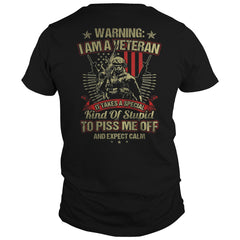 WARNING- I'M A VETERAN