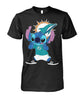 Image of Miami Dolphins - Cute Stitch T-shirt