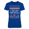 Image of Tech The Halls (Ugly Christmas Sweater) - Louisiana Tech Bulldogs