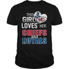 Image of Girl Loves Chiefs  Royals T Shirt