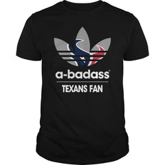 ABADASS TEXANS FAN TSHIRT