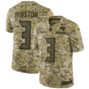 Image of Tampa Bay Buccaneers Jameis Winston Camo Jersey 2018 - 2019