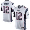 Image of TOM BRADY NEW ENGLAND PATRIOTS 2018 - 2019 WHITE JERSEY