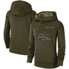 Women's Denver Broncos Pullover Hoodie 2018 - 2019