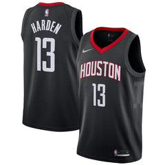 James Harden Houston Rockets Black Swingman Jersey 2018 - 2019