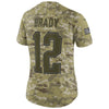 Image of Women's New England Patriots Tom Brady Camo Jersey 2018 - 2019
