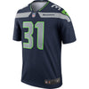 Image of eattle Seahawks Kam Chancellor College Navy Jersey 2018 - 2019