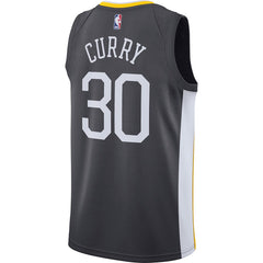 Stephen Curry Golden State Warriors Black Jersey 2018 - 2019