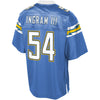 Image of L Los Angeles Chargers Melvin Ingram Blue Jersey 2018 - 2019