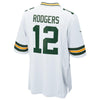 Image of Green Bay Packers Aaron Rodgers White Jersey 2018 - 2019