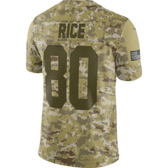 San Francisco 49ers Jerry Rice Camo Jersey 2018 - 2019