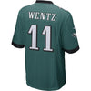 Image of CARSON WENTZ PHILADELPHIA EAGLES JERSEY 2018 - 2019