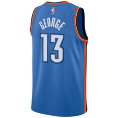Paul George Oklahoma City Blue Swingman Jersey 2018 - 2019