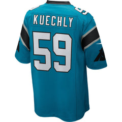 Carolina Panthers Luke Kuechly Blue Jersey 2018 - 2019