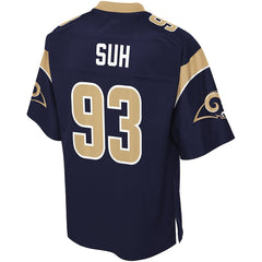 Los Angeles Rams Ndamukong Suh Black Jersey 2018 - 2019