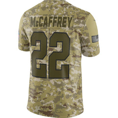 Carolina Panthers Christian McCaffrey Camo Jersey 2018 - 2019