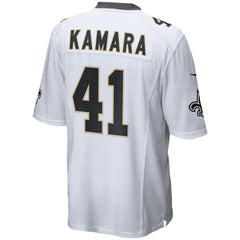 New Orleans Saints Alvin Kamara  White Jersey 2018 - 2019