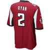 Image of Atlanta Falcons Matt Ryan Red Jersey 2018 - 2019