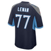 Image of Tennessee Titans Taylor Lewan Navy Jersey 2018 - 2019