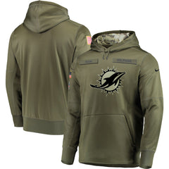Men's Miami Dolphins Pullover Hoodie 2018 - 2019
