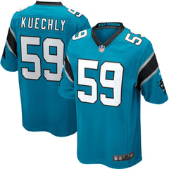 Carolina Panthers Luke Kuechly Blue Jersey 2018 - 2019