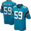 Image of Carolina Panthers Luke Kuechly Blue Jersey 2018 - 2019