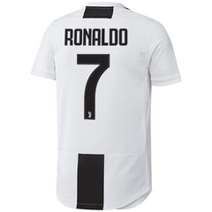 Cristiano Ronaldo Juventus 2018/19 Home Player Jersey – White