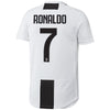 Image of Cristiano Ronaldo Juventus 2018/19 Home Player Jersey – White