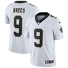 Image of New Orleans Saints Drew Brees White Vapor Jersey 2018 - 2019