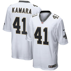 New Orleans Saints Alvin Kamara  White Jersey 2018 - 2019