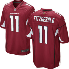 Arizona Cardinals Larry Fitzgerald Cardinal Jersey 2018 - 2019