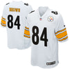 Image of Pittsburgh Steelers Antonio Brown White Jersey 2018 - 2019