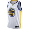 Image of Stephen Curry Golden State Warriors White Jersey 2018 - 2019