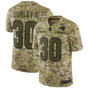 Image of LOS ANGELES RAMS TODD GURLEY II CAMO JERSEY 2018 - 2019