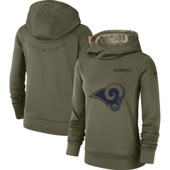 Women's Los Angeles Rams Pullover Hoodie 2018 - 2019