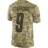 Image of Detroit Lions Matthew Stafford Camo Jersey 2018 - 2019