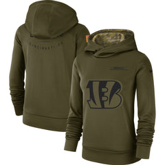 Women's Cincinnati Bengals Pullover Hoodie 2018 - 2019