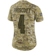 Image of Women's Dallas Cowboys Dak Prescott Camo Jersey 2018 - 2019
