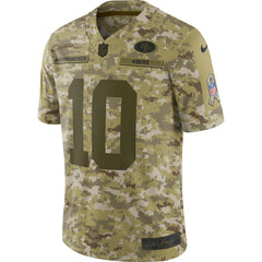 San Francisco 49ers Jimmy Garoppolo Camo Jersey 2018 - 2019