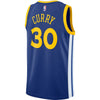 Image of Stephen Curry Golden State Warriors Blue Jersey 2018 - 2019