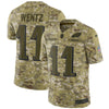 Image of Philadelphia Eagles Carson Wentz Camo Jersey 2018 - 2019