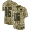 Image of Los Angeles Rams Jared Goff Camo Jersey 2018 - 2019