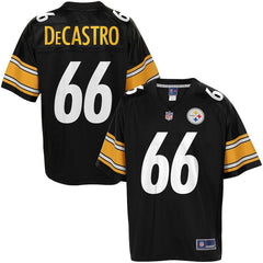 Pittsburgh Steelers David Decastro Black Jersey 2018 - 2019