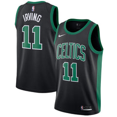 Kyrie Irving Boston Celtics Black Swingman Jersey 2018 - 2019
