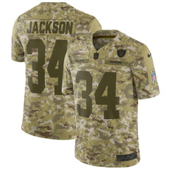 Oakland Raiders Bo Jackson Camo Jersey 2018 - 2019