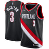 Image of C.J. McCollum Portland Trail Blazers Black Swingman Jersey 2018 - 2019