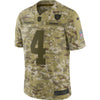 Image of Oakland Raiders Derek Carr Camo Jersey 2018 - 2019