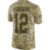 Image of Green Bay Packers Aaron Rodgers Camo Jersey 2018 - 2019