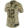 Image of Women's Green Bay Packers Aaron Rodgers Camo Jersey 2018 - 2019