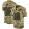 Image of Philadelphia Eagles Zach Ertz Camo Jersey 2018 - 2019
